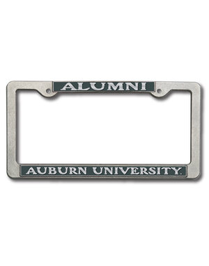 Jardine Associates Auburn University Alumni Pewter Tag Frame
