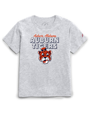 League Collegiate Wear Auburn Tigers Outline Vintage Aubie Youth T-Shirt