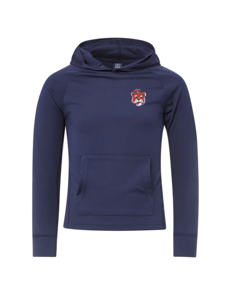 Youth Vintage Aubie Sunproof Hooded Long Sleeve