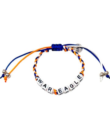 Jardine Associates Braided Bracelet with War Eagle