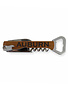 Jardine Associates Auburn Wooden Bottle Opener and Wine Key