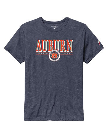 League Collegiate Wear Auburn Estd 1856 Circle AU T-Shirt