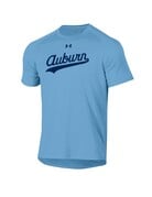 Under Armour Auburn Tail Script Tech T-Shirt