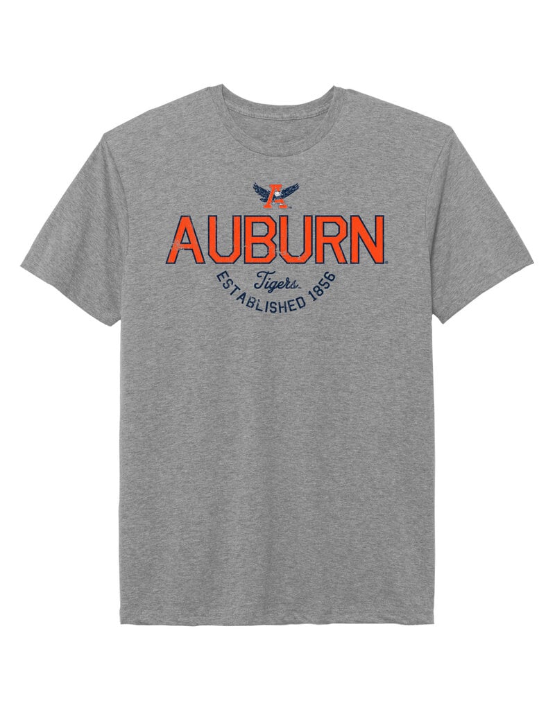 League Collegiate Wear Eagle Thru A Auburn Est 1856 Tigers T-Shirt