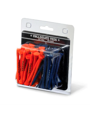Team Golf Navy/Orange Golf Tees-Pack of 50