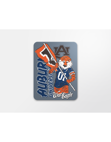 Image One Auburn Aubie Flag Decal