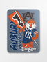 Image One Auburn Aubie Flag Decal