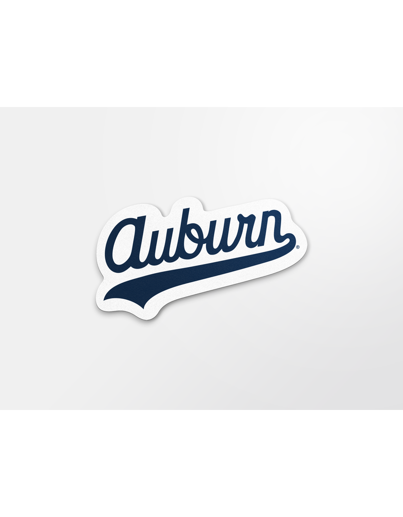 Image One Script Auburn Tail Decal