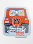 Image One Auburn Tigers Jeep Dog Decal
