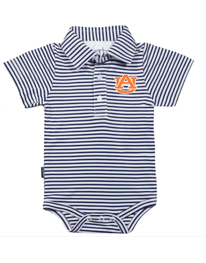 Garb AU Carson Boys Striped Polo Onesie
