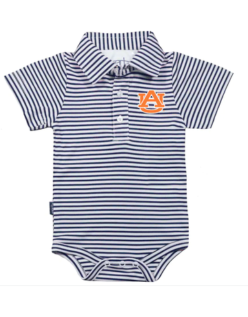 Garb AU Carson Boys Striped Polo Onesie
