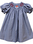 Vive La Fete New Aubie AU Smocked Infant Dress