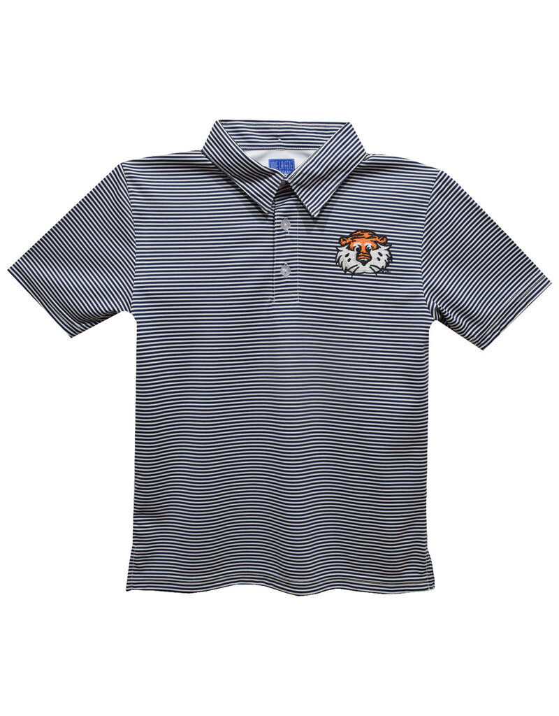 Vive La Fete New Aubie Striped Toddler Polo