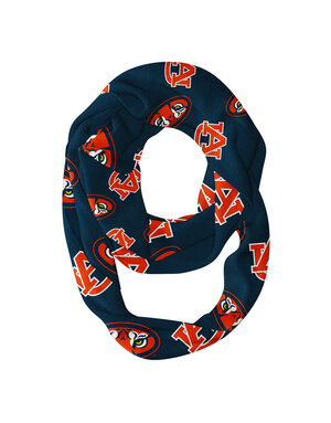 Vive La Fete Auburn Tigers Repeating Logos Navy Scarf