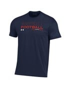 Under Armour Repeating Football Auburn T-Shirt