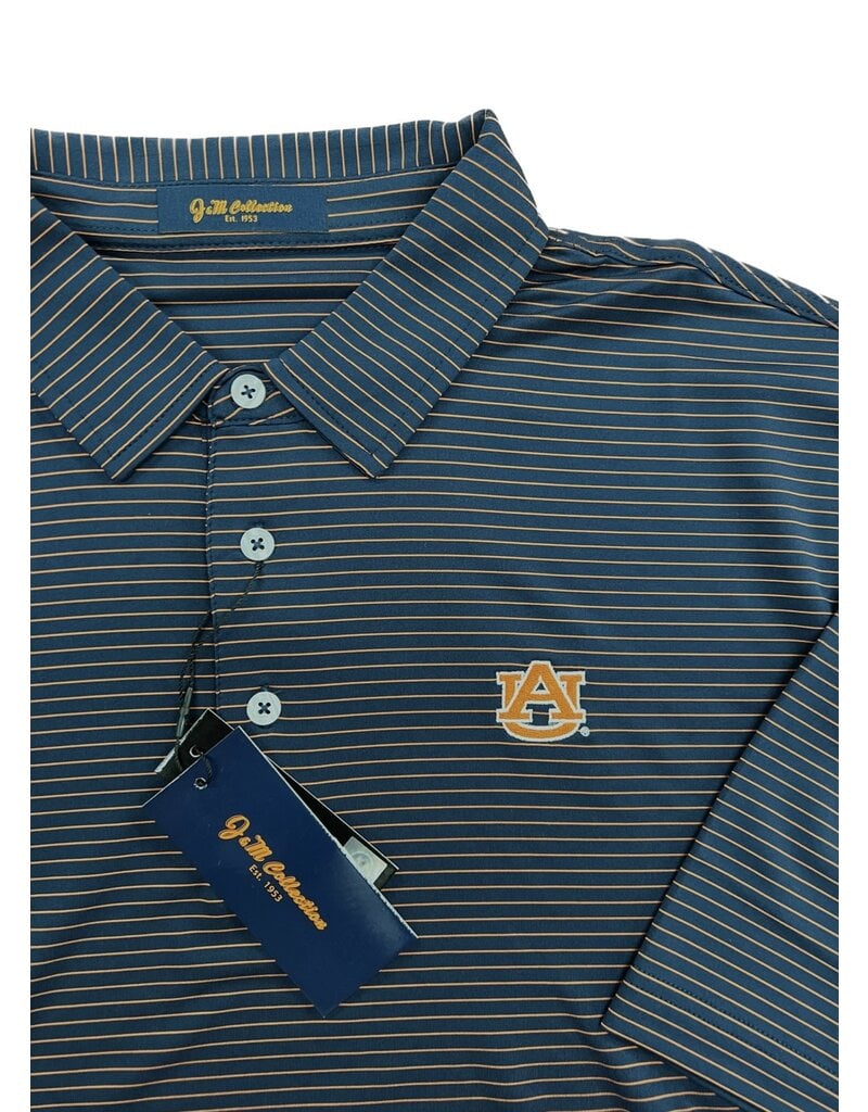 Divots AU Pencil Thin Stripe Polo