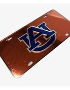 Craftique AU Orange Mirrored License Plate