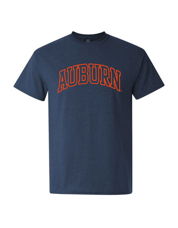 MV Sport Arch Auburn Orange Outline T-Shirt