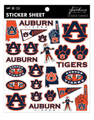 Jardine Associates Auburn Sticker Sheet