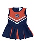 Little King AU One Piece Cheer Dress with Pleated Skirt