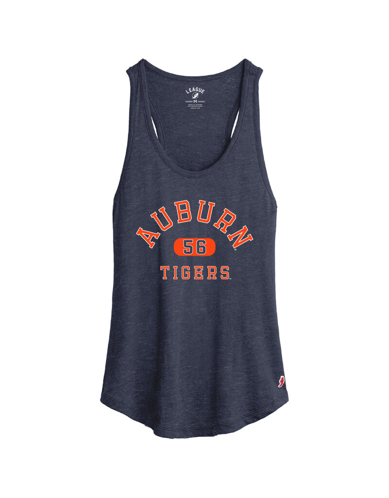 League Collegiate Wear Ladies Auburn Tigers with 56 Intramural Tank Top