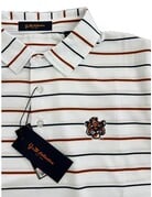 Divots Vintage Aubie Wide Double Stripe Polo