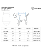 Little Earth Productions AU Pet Puffer Vest
