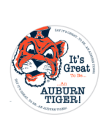 Collegiate Trading Company Vintage Aubie Its Great to be an Auburn Tiger Button