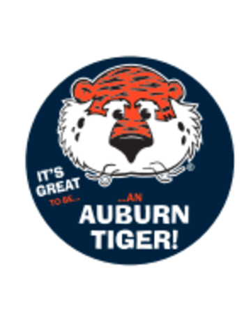 Collegiate Trading Company New Aubie Great Button