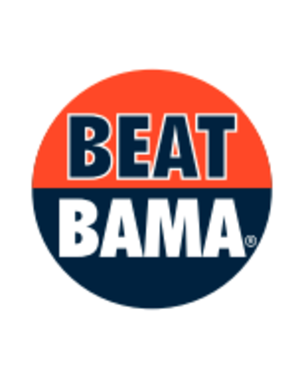 Collegiate Trading Company Beat Bama Button