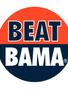 Collegiate Trading Company Beat Bama Button