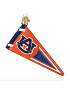 Old World Christmas Auburn Pennant Ornament