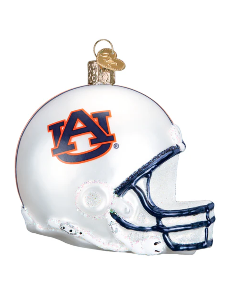 Old World Christmas Auburn Helmet Ornament