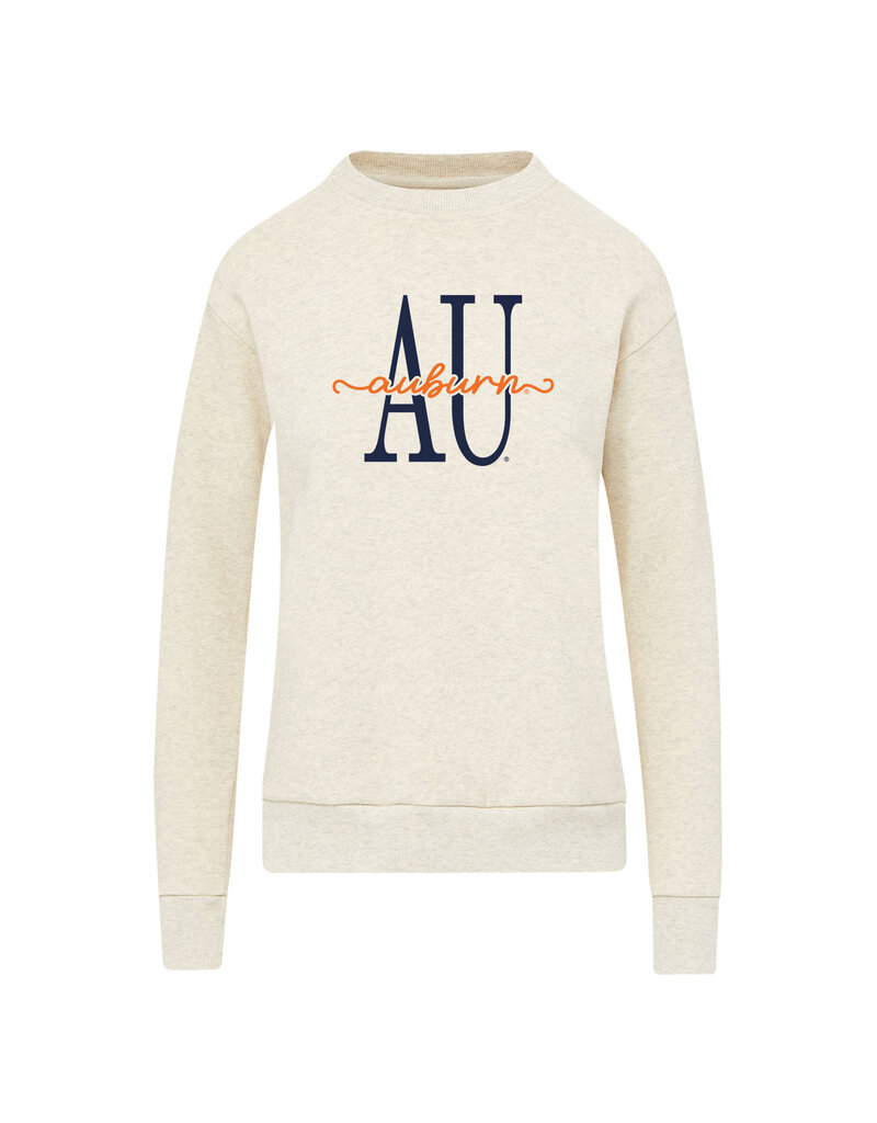 MV Sport Womens Tall AU Script Auburn Crew