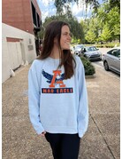 Blue 84 Eagle Thru A Fleece Crew