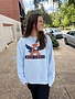 Blue 84 Eagle Thru A Fleece Crew