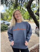 MV Sport Auburn Script Embroidered Crew