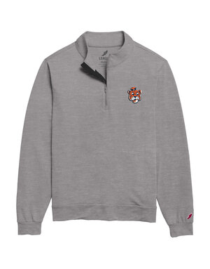 League Collegiate Wear Vintage Aubie Head 1/4 Zip Pullover