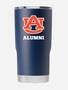 Gametime Lights LLC AU Alumni Navy 20 oz. Tumbler with Lid