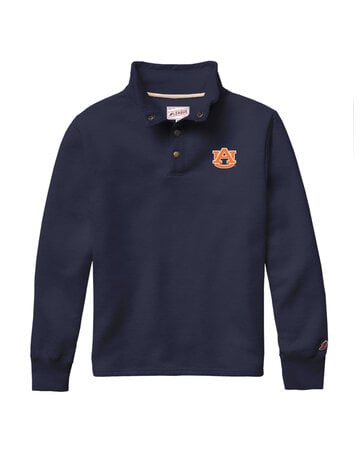 League Collegiate Wear AU 4 Button Snap Up Pullover