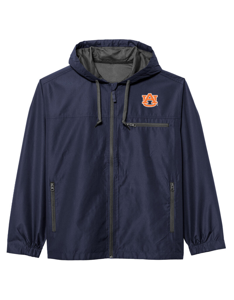 League Collegiate Wear AU Full Zip Windbreaker Jacket
