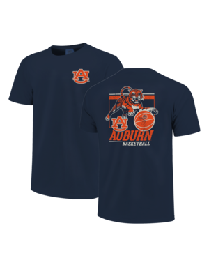 Image One Auburn Basketball Leaping Tiger T-Shirt