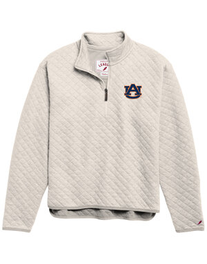 Womens AU Quilted 1/4 Zip Pullover