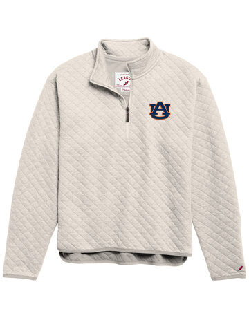Womens AU Quilted 1/4 Zip Pullover