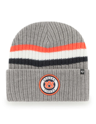 47 Brand Circle AU Auburn Tigers Grey Striped Beanie