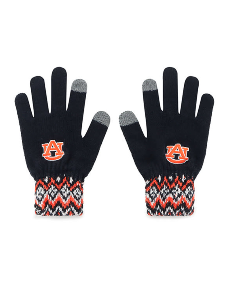 47 Brand Womens AU Argyle Navy Gloves