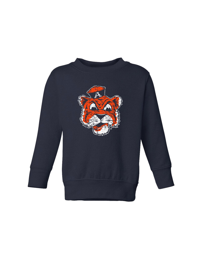 MV Sport Vintage Aubie Head Toddler Crew