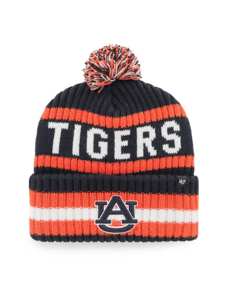 47 Brand Auburn Tigers AU Beanie with Pom