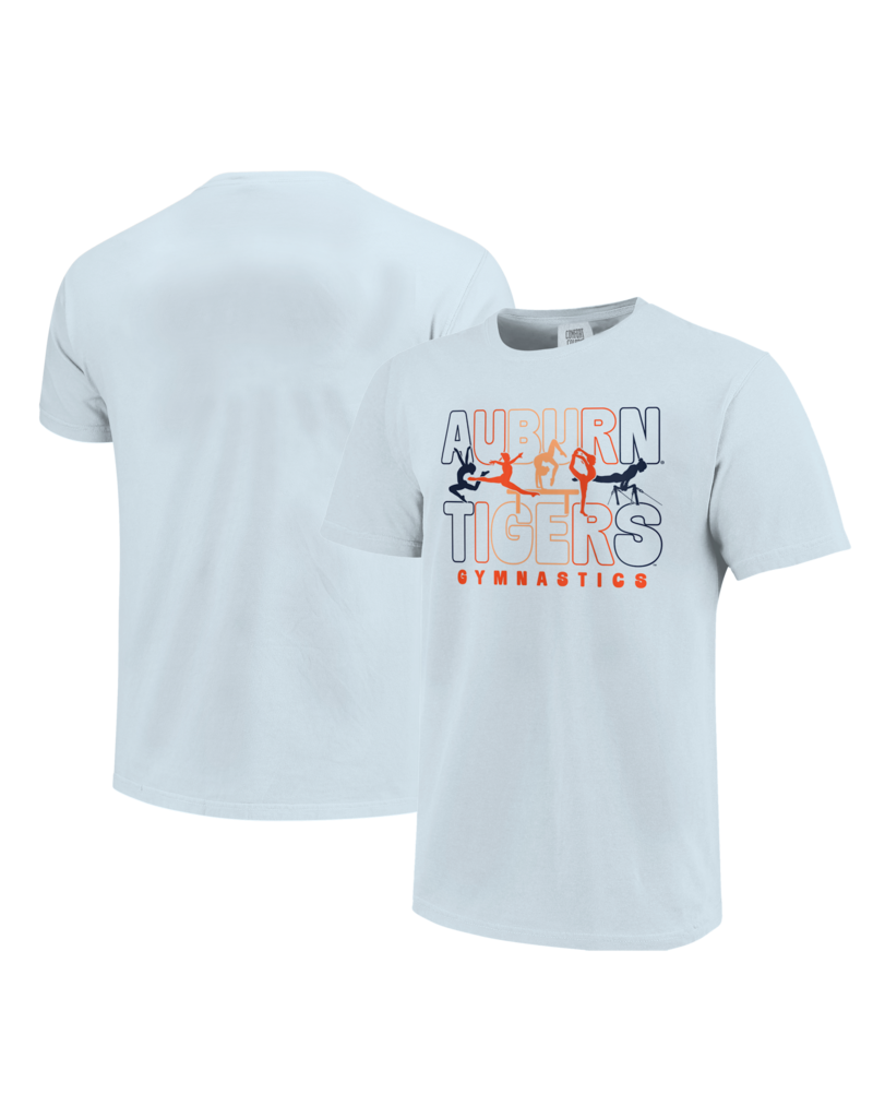 Image One Auburn Gymnastics Color Wave Youth T-Shirt