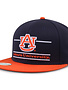 The Game AU Bar Two-Tone Flat Bill Hat Navy/Orange